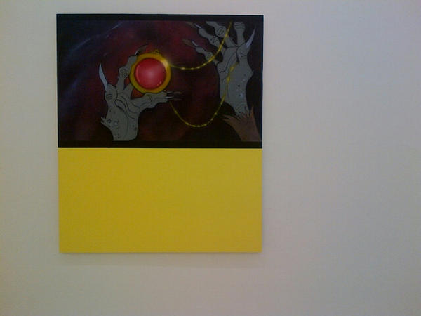 kathygrayson's tweet image. Sayre Gomez opening tonight 6-9pm @TheHoleNYC woo!