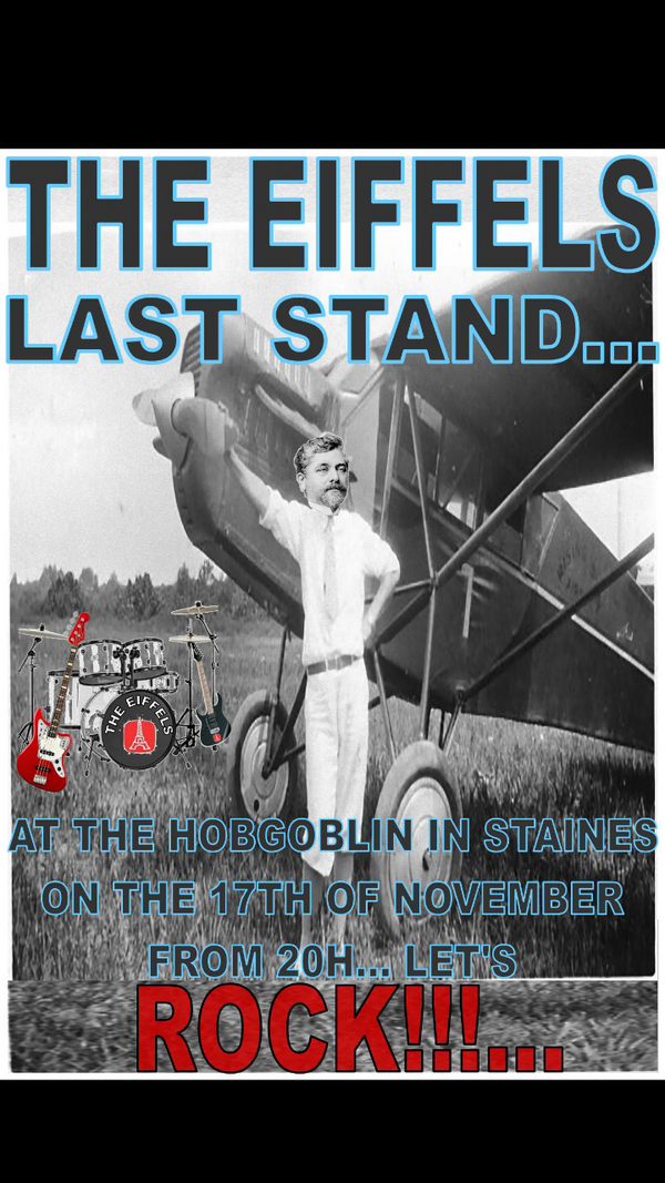 Join us at the Hobgoblin Staines on the 17th of November! Let's Rock....