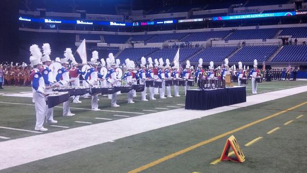vicfirth's tweet photo. The BOA Rose Parade Honor Band drumline playing finalists on to the field! #boa2012 http://t.co/vuGdiISC