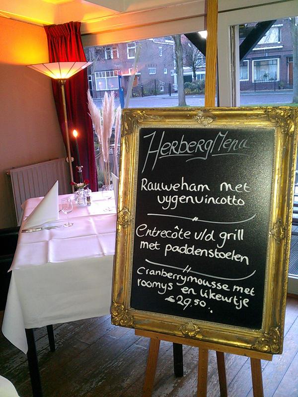 Ons dagmenu van vandaag