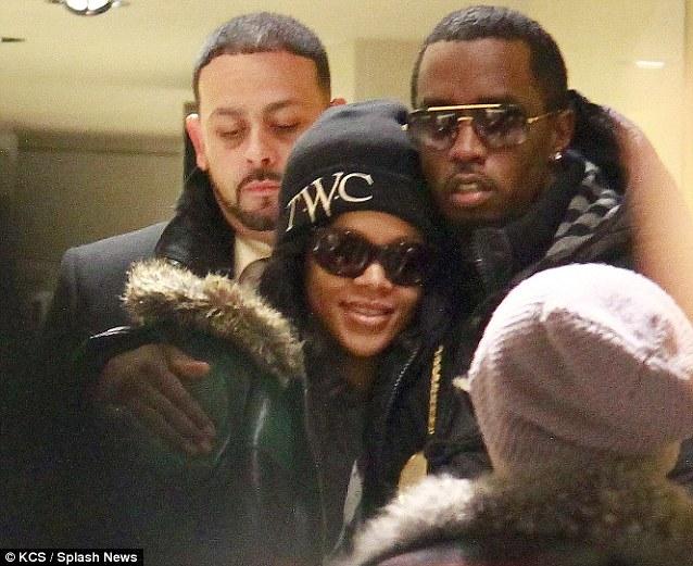 Rihanna on X: "Rihanna posing with P Diddy at Charles de Gaulle Airport in  Paris: http://t.co/k4jjqWZS" / X