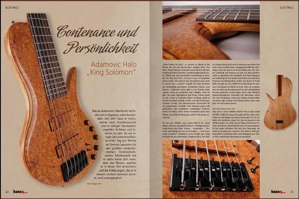AdamovicBasses's tweet photo. "The word "Royal" went through my head even before I knew the bass caries the name of "King Solomon" ~ Gregor Fris http://t.co/QuEfWsi9
