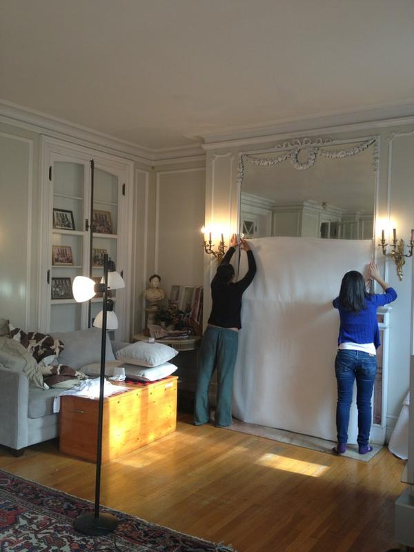 HERatBU's tweet image. The French Room is becoming a photo studio once again for the #ProfileBook...this is what we do for fun