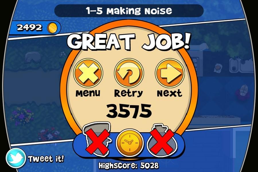 Kakeyb's tweet photo. I pilfered 3575 points worth of loot on 'Making Noise' in #RobberyBob. Beat that! http://t.co/YGwUOzbA http://t.co/BWZJCmBN