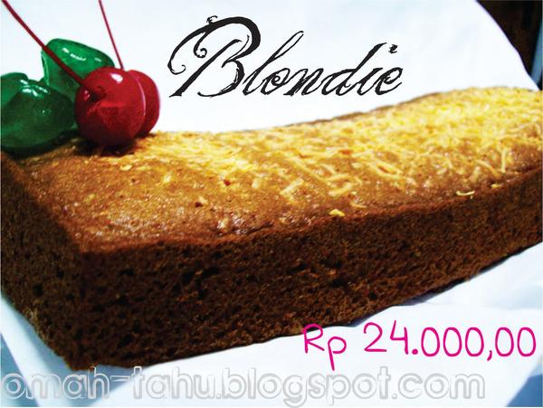 browniesbatique's tweet photo. kami juga punya blondie loooh. Rp 24.000,00 aja seloyang nyaa .. (: #omahtahu #browniesfact http://t.co/Imlaucg7