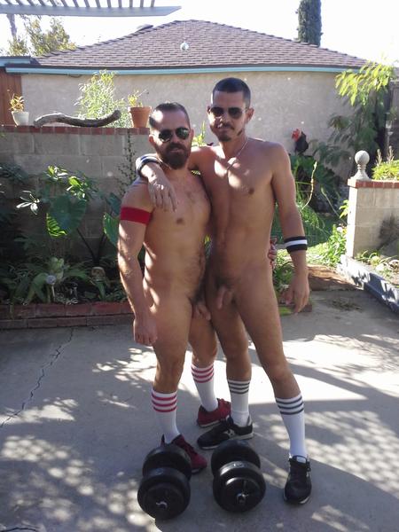 Fun day of pix with <a href="/STARRFUCKERmag/">Starrfucker Magazine</a> in the #backyard. Stay tuned for more pix