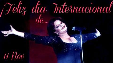 Feliz Día Internacional de Rocío Dúrcal (11/Nov) 

¡Gracias Sra. Dúrcal! Gracias a vosotros