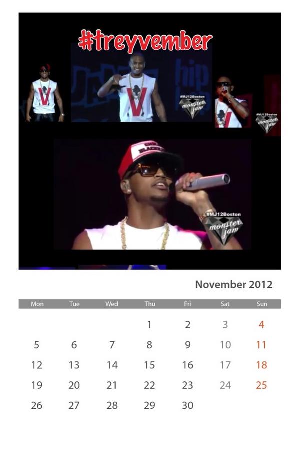 felicialuvztrey's tweet image. Today is #treyvember 11th just IV case u forgot