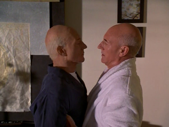 4PatrickStewart's tweet photo. One #PatrickStewart, two #PatrickStewarts... oh my. http://t.co/4g6IEZVY