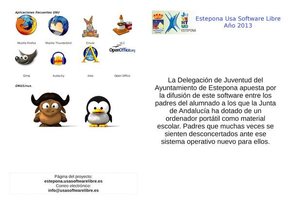 JuventudEstepon's tweet photo. Nuevo curso de Guadalinex en #Estepona http://t.co/wjFD1sxp @JuventudEstepon http://t.co/9jDxFnhn