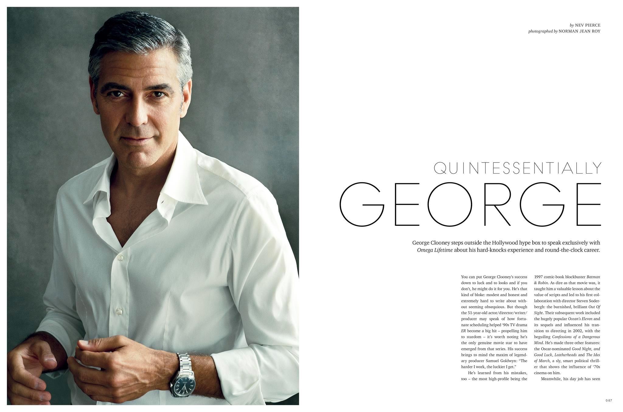 Clooney omega hotsell
