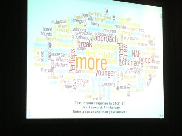 JoeSchutt's tweet image. #rethinkfuture #thinkcrazy cloud. What is ur crazy idea for #NAR?