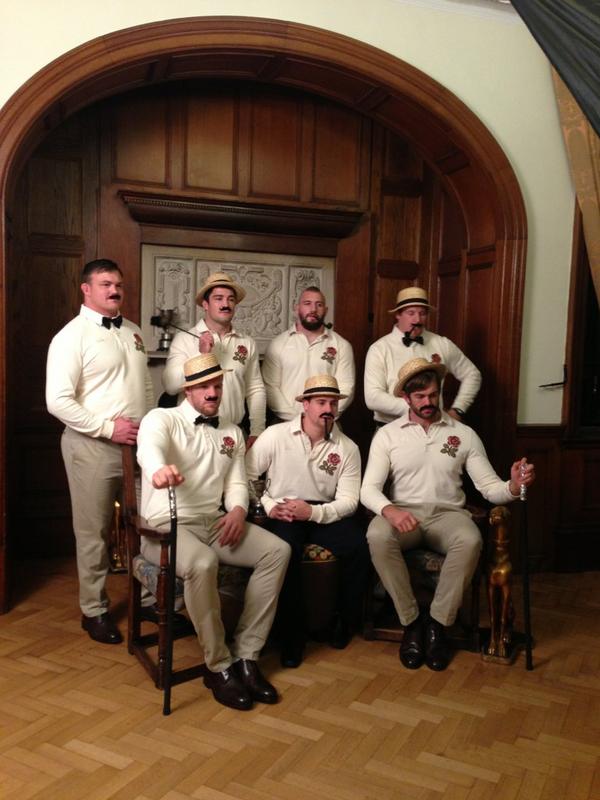 Hilarious <a href="/canterburyNZ/">Canterbury</a> <a href="/Official_RFU/">Official RFU</a> photoshoot!
With <a href="/jameshaskell/">James Haskell</a> and all
"Inspired by 1871"
#Englandisall