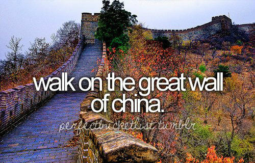 KennedyLaButte1's tweet image. #BucketList #WantToDo #GreatWall #China