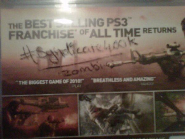 AshleyZanelli's tweet image. #Syndicate400k on my black ops 1 case o:)