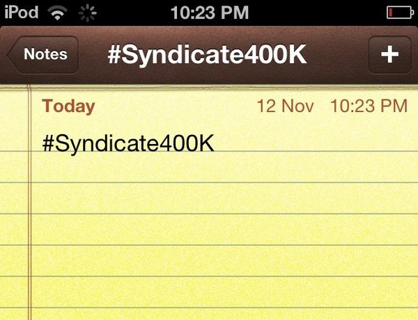 EBroxton's tweet image. #Syndicate400k