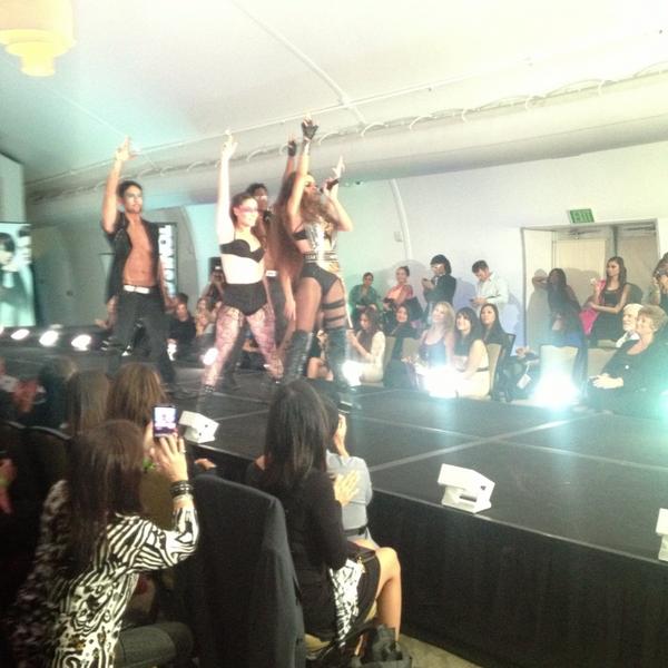 Spectacular Performance by @SpankieV  @OCFashionWeek #OCFashionShow #SpankieValentine #Fabulous #Hair #Makeup