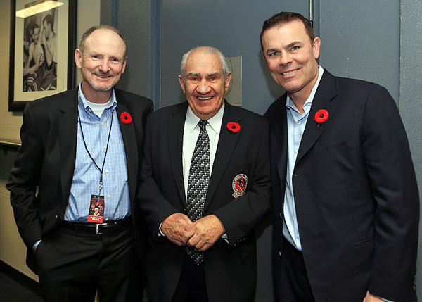 Legendary #Oilers equipment manager Barrie Stafford and former #Oilers forward Adam Oates inducted to #HHOF tonight
