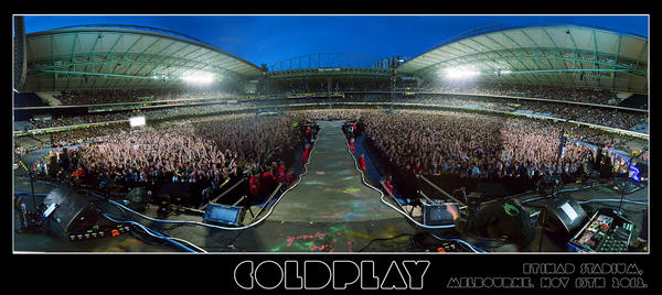 The show hasn't even finished yet, but here's Roadie #42's Melbourne crowd panorama (hi-res at cldp.ly/melbpano) A
