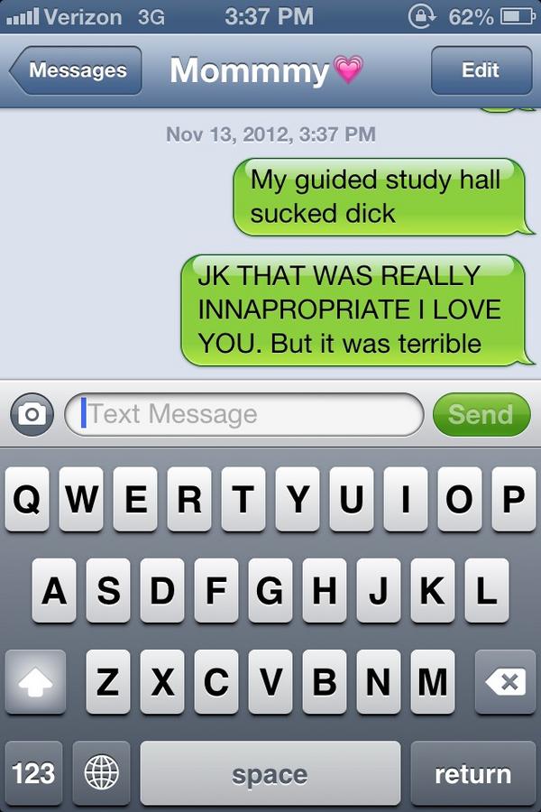 connorlake's tweet photo. I FORGOT I WAS TEXTING MY MOM.. #awkashaayyel http://t.co/Kf4oI4jy