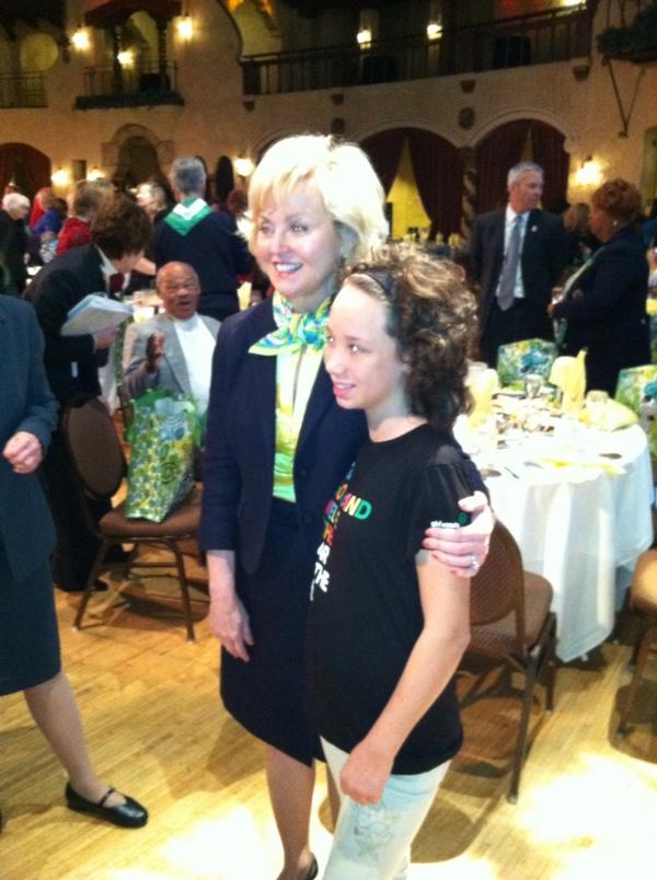 Just raised more than $244,000 at the 4th annual Lt. Governor's Girl Scout Leadership Luncheon!!
