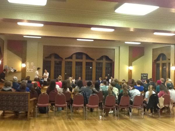 WestCircleMSU's tweet photo. West circle learns about sexual health! #msuresed http://t.co/zltgHly4