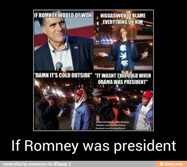 XCaliCat03X's tweet image. Lmao #Romney2012