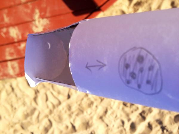 'olden days' eclipse viewer image