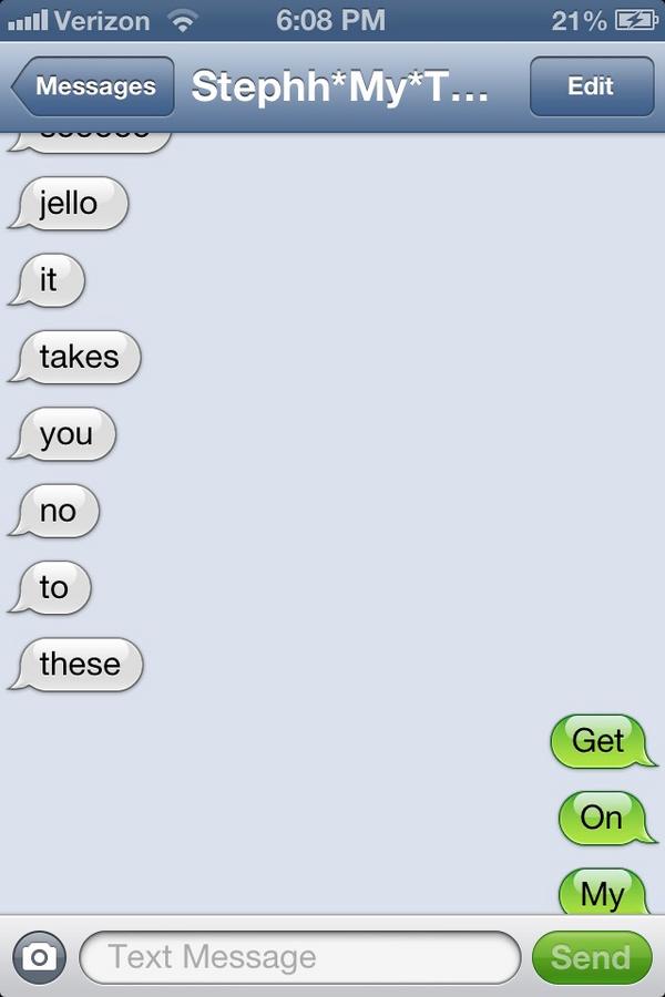 SamSwienton's tweet image. It hurts to see her struggle. Bahaha #iphoneless @StephEdwardss