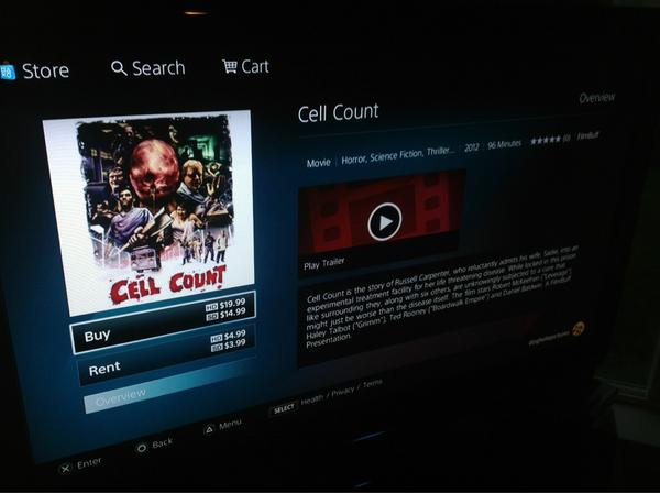 ToddEFreeman's tweet image. #CellCount on PS3.  :)