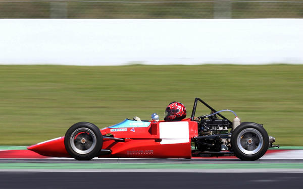 Aquí el Fórmula Selex ST3 de 1973, que participará con Federico Van Der Hoven al volante.