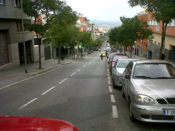#14N El carrer Llobregós del barri del Carmel...VAGA!!