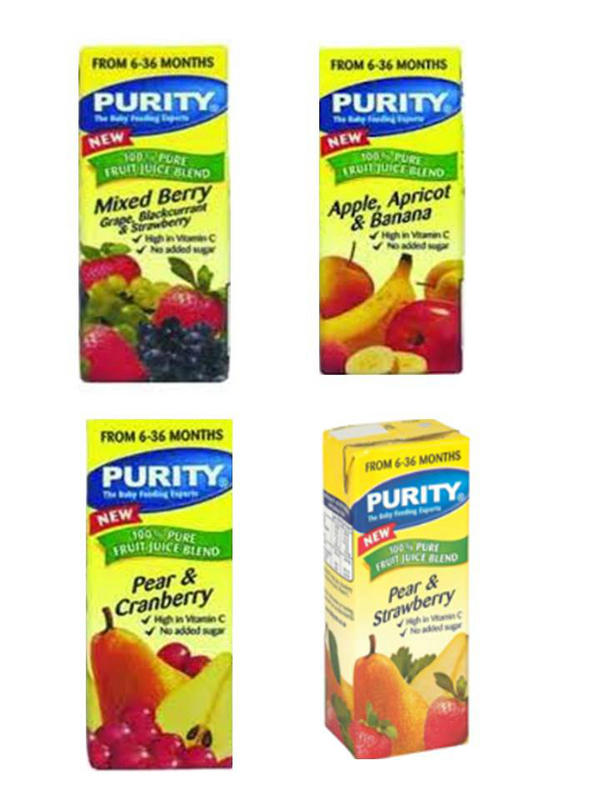 Purity Baby Fruit Juices available <a href="/mumzworld/">mumzworld.coupon</a>. No preservatives, colourants or artifical flavours mumzworld.com/en/brand/374-p…
