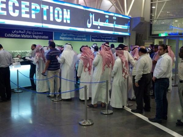 تواجد كثيف للزوار في اخر ايام معرض البناء السعودي