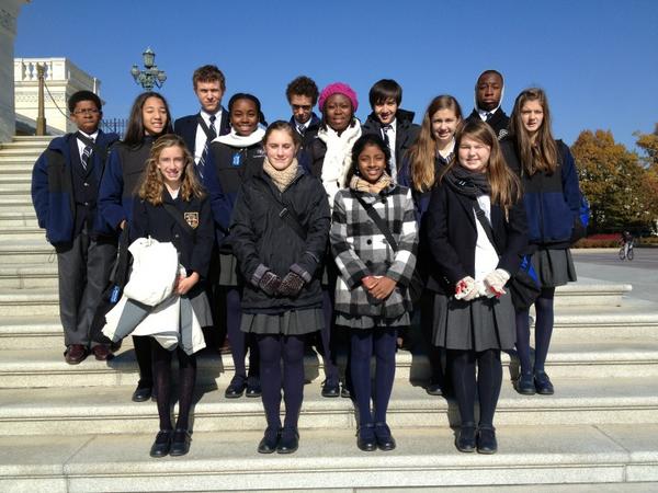 heiskelltrip's tweet photo. Practicing for our picture with Senator Isakson http://t.co/tAj3jBRZ