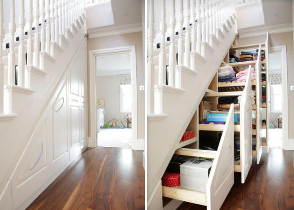 DuffBuilders's tweet image. We love this idea! Where else in your home can you turn wasted space into a secret storage spot?