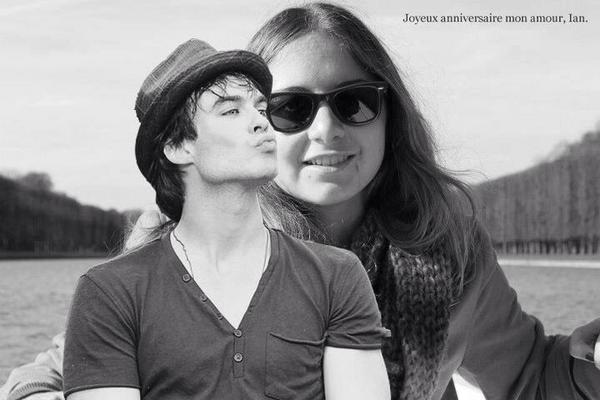 PoArt7's tweet photo. @iansomerhalder my friend made me this for my birthday today ! Could U RT me pleaase ! we love you in France http://t.co/g16rPjt7