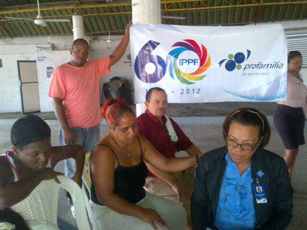 profamiliaRD's tweet image. "Vine a hacerme la prueba porque nunca me la había hecho y he brincado mucho" dijo un usuario en Sab. Perdida #IPPF60