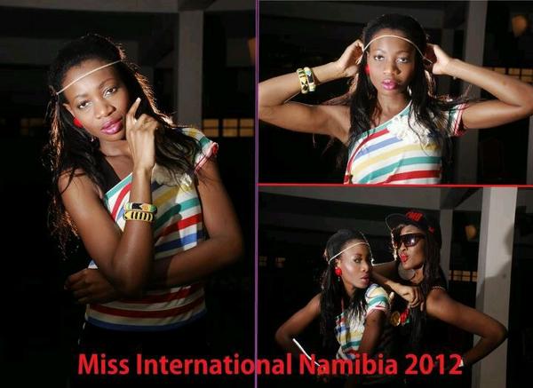 Miss International Namibia - Paulina Malulu. (Recent pics)