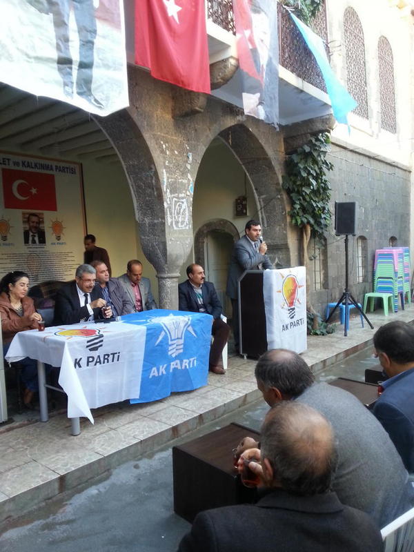 15 Kasım 2012 Siverek Ak Parti 5. Danişma Toplantısı, Siverek Ak Parti İlçe Başkanı İlhan Çelik 'in Konuşması.