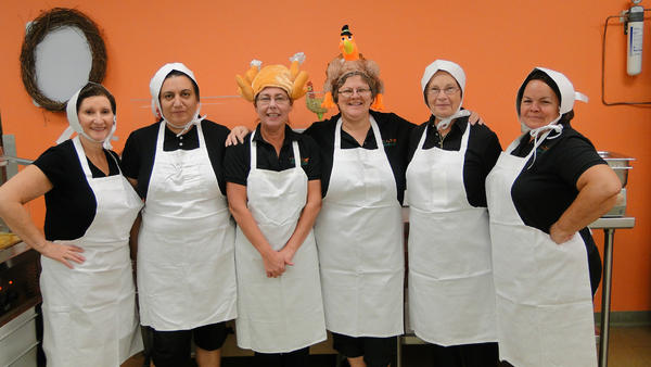 trinityelem's tweet image. Happy Thanksgiving! From the Happy Trails Cafe!