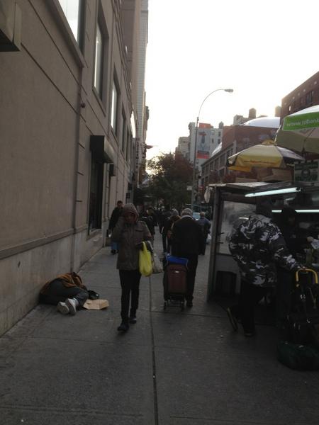 JoeyBoots's tweet image. @JoeyBoots: That&apos;s right, nobody look at the guy sleeping on the sidewalk. #Sad #AllTooCommon