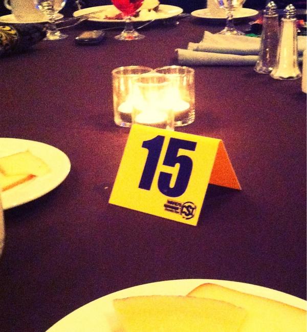 devvvvyn's tweet image. evidence markers for table numbers #forensicshumor #NEAFS2012