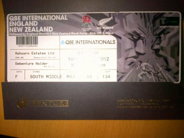 Finally have the tickets in me hand, tomorrow should be a cracker!! Bring on the beers