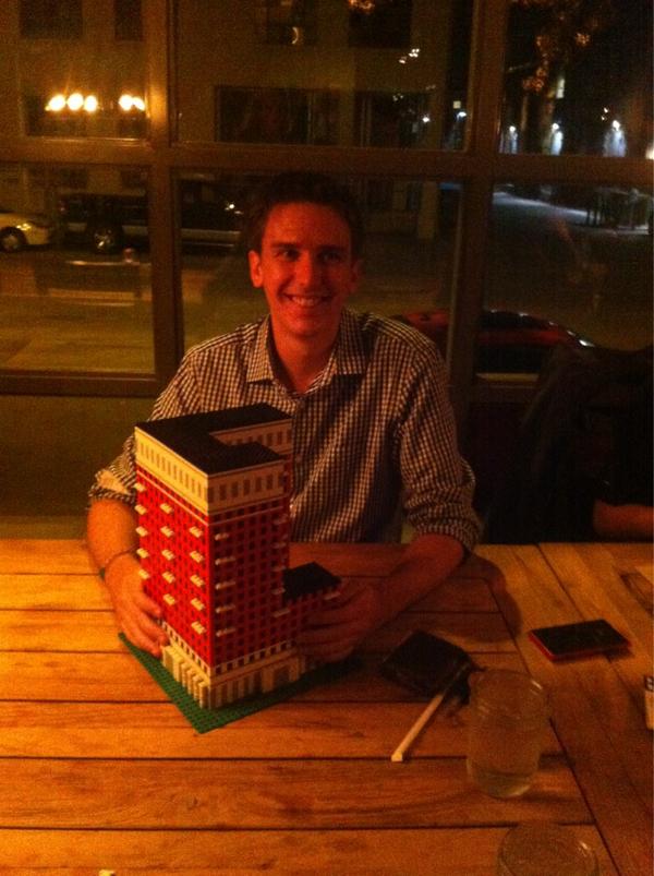 Happy Friday! We found a Lego Master who created a Lego #Mayohotel replica. Total of 60hrs to create. #Legos