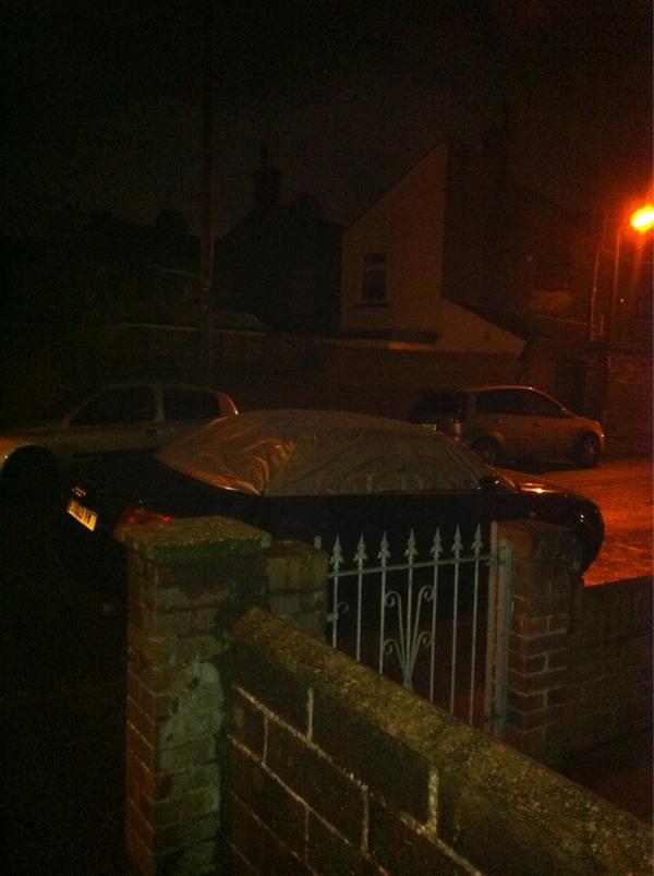 SammyReeder's tweet image. Highlight of my nights is putting this on my car!❤my car but not in this weather! #softops #winter :-(