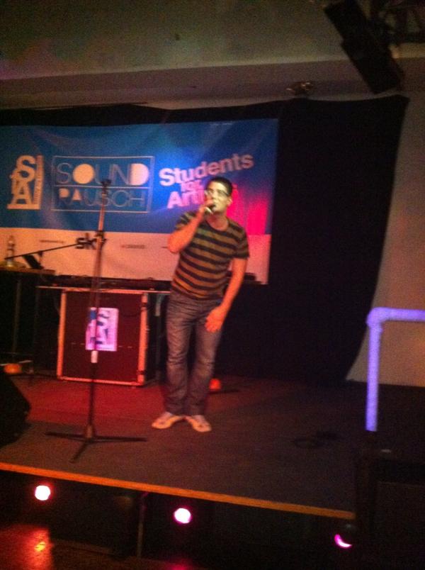 SfArtists's tweet photo. @maximnoise legt los! http://t.co/PLG3VbUR