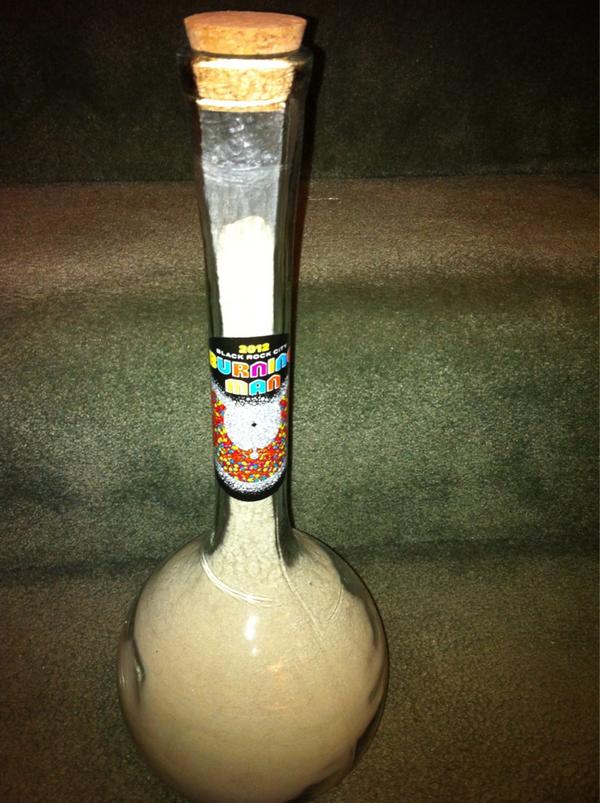 I have enclosed my 2012 <a href="/burningman/">Burning Man Project</a> Playa dust forever.....The smell makes me want go back right now! <a href="/Halcyon/">Halcyon</a>