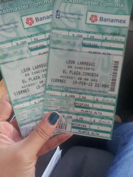 ClubdefansZOE's tweet photo. Ya estan a la venta los boletos para @LeonBenLarregui  el 15 de Febrero en El Plaza Condesa http://t.co/oFNZRmaw