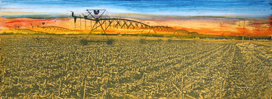 JustinMarable's tweet photo. New work taken to Warehouse 414 in Topeka. Many new mixed media pieces are being created in the studio these days. http://t.co/SenNulcJ
